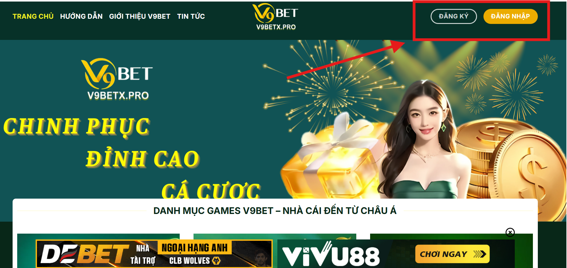 Chơi Cá Cược tại V9BET