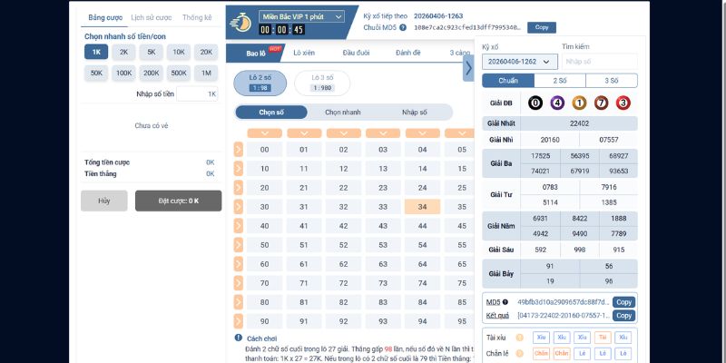 Xem bảng kết quả giải đặc biệt ngày thứ năm để bắt lô xiên chuẩn xác